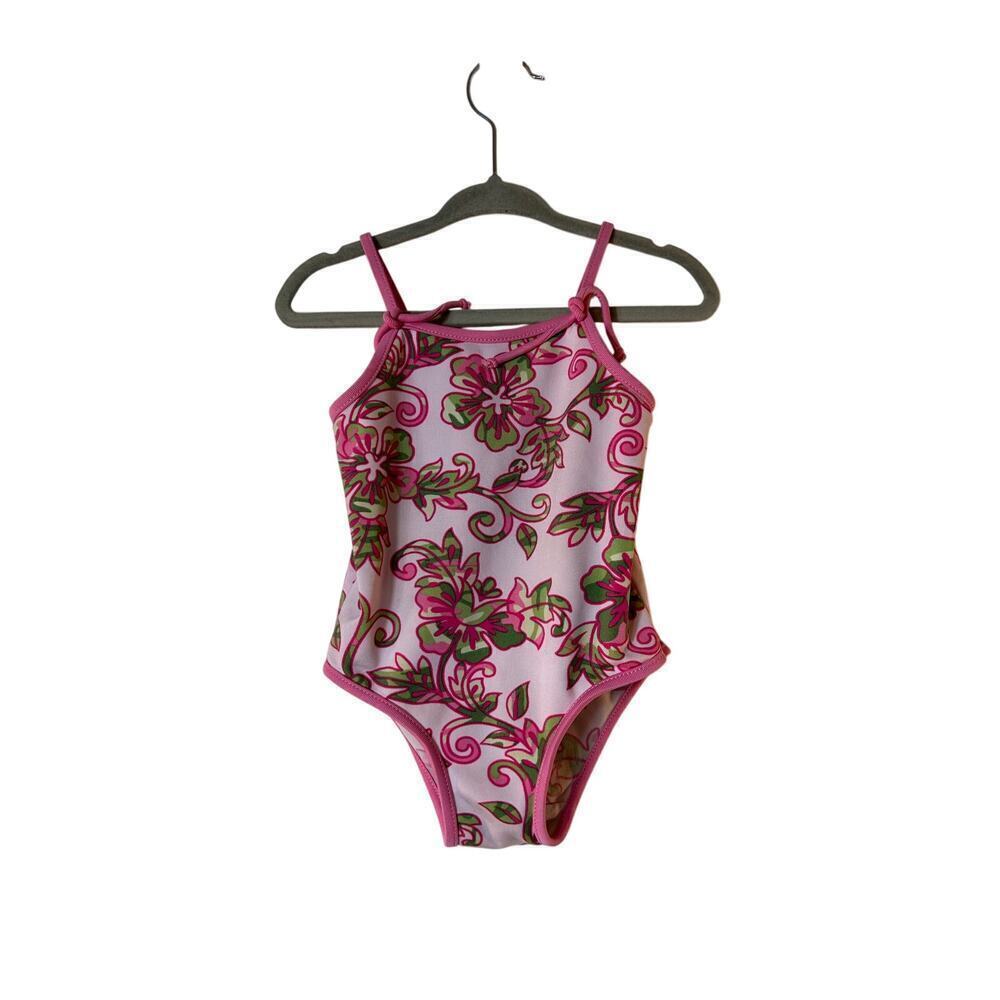 KOALA KIDS Girl’s Floral One Piece Swimsuit / Size: 18 Months